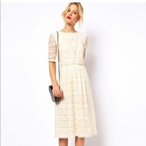 Asos lace dress